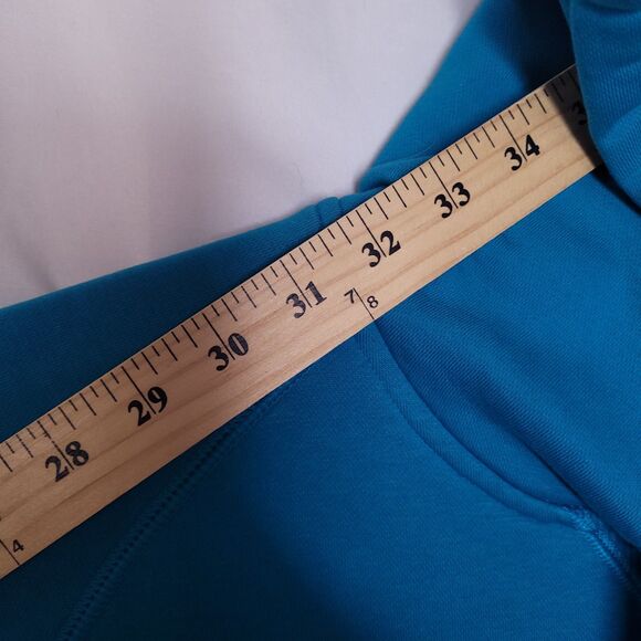 Under Armour Storm Hoodie Mens Large Blue Fleece Loose Fit - Picture 9 of 12